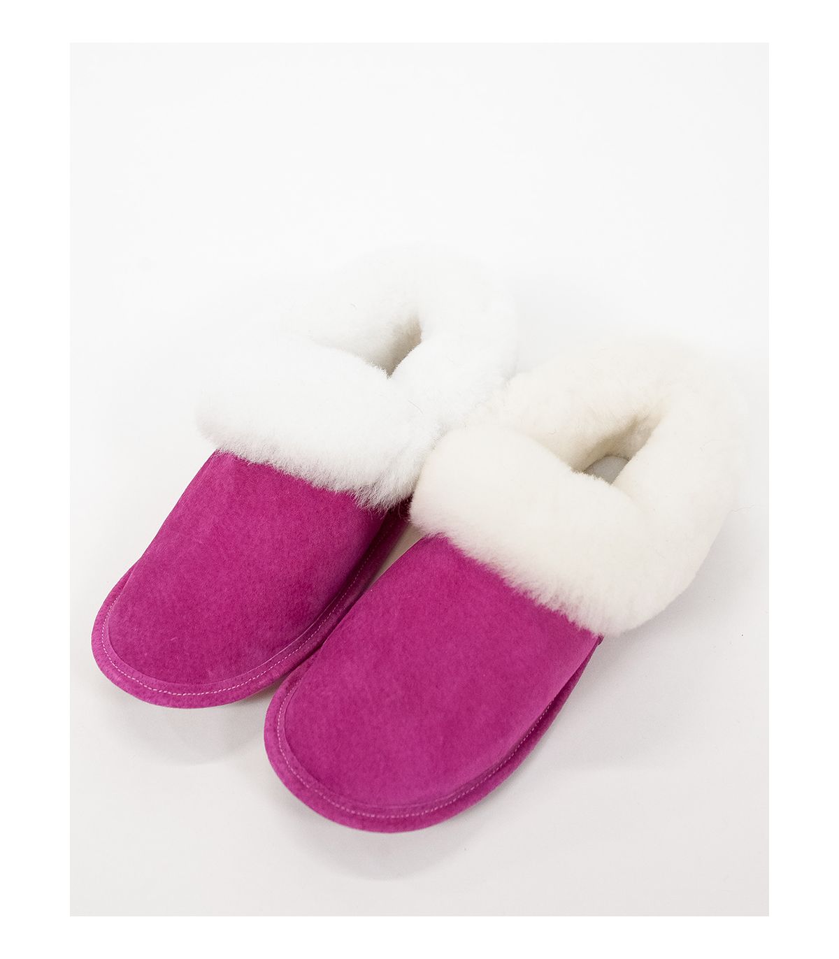 Pink Fur Slippers Real Fur Slippers Fluffy Slippers Winter 