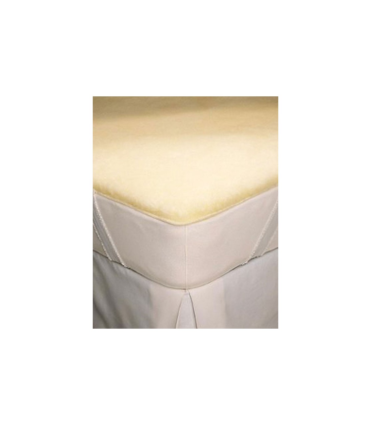 New Luxury Double Lambswool Fluffy Fleece Mattress Topper Thermal Insulated 
