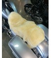 Shorn Wool Sheepskin Motorcycle Seat Cover