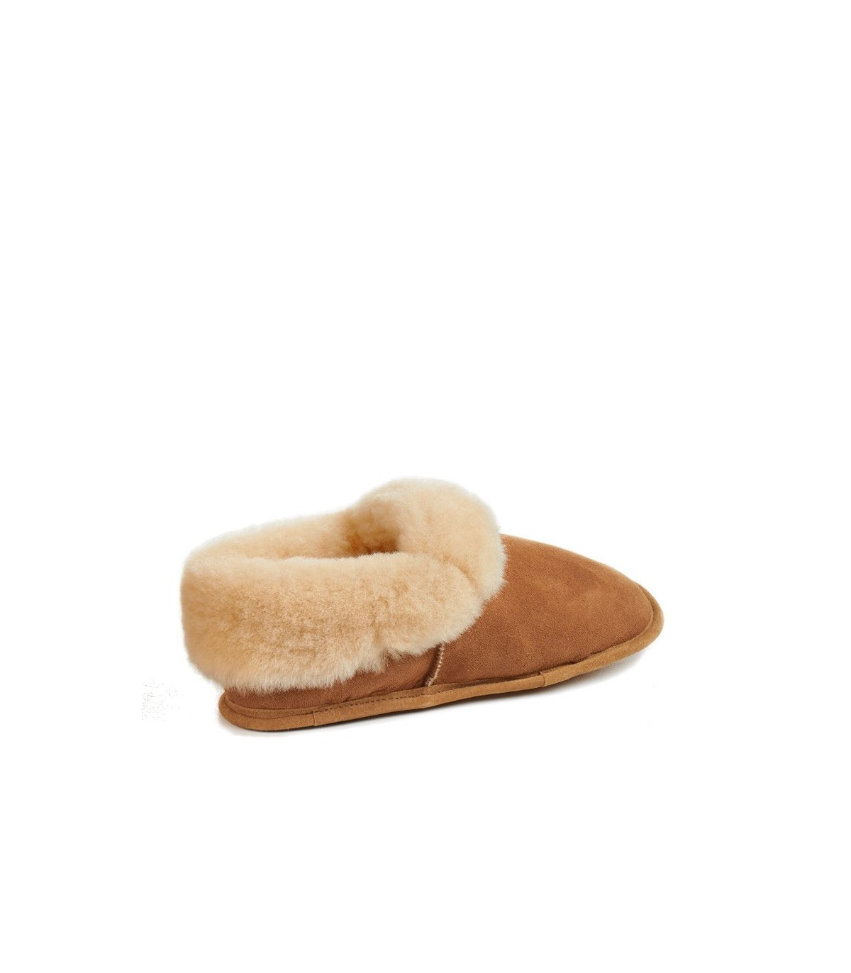 Men's Australian Sheepskin Slippers Soft Leather Sole Size 8 9 10 11 12 13 14 