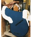 Sheepskin Saddle Pad with Pommel and Cantle Roll