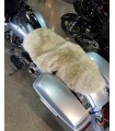 Longwool Sheepskin Motorcycle Seat Cover - Light Colors