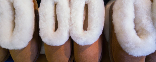 Sheep Wool Slippers for Your Feet