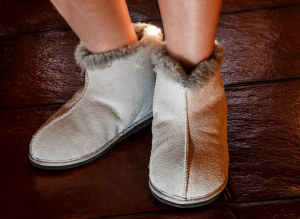 adorable sheepskin slippers