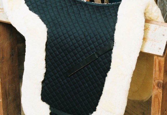 How to clean a sheepskin saddle pad