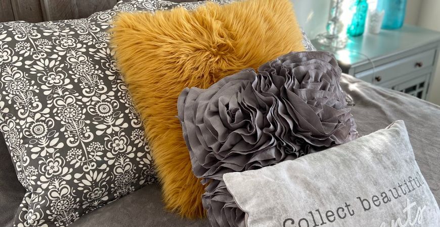 Decorating with Sheepskin Pillows